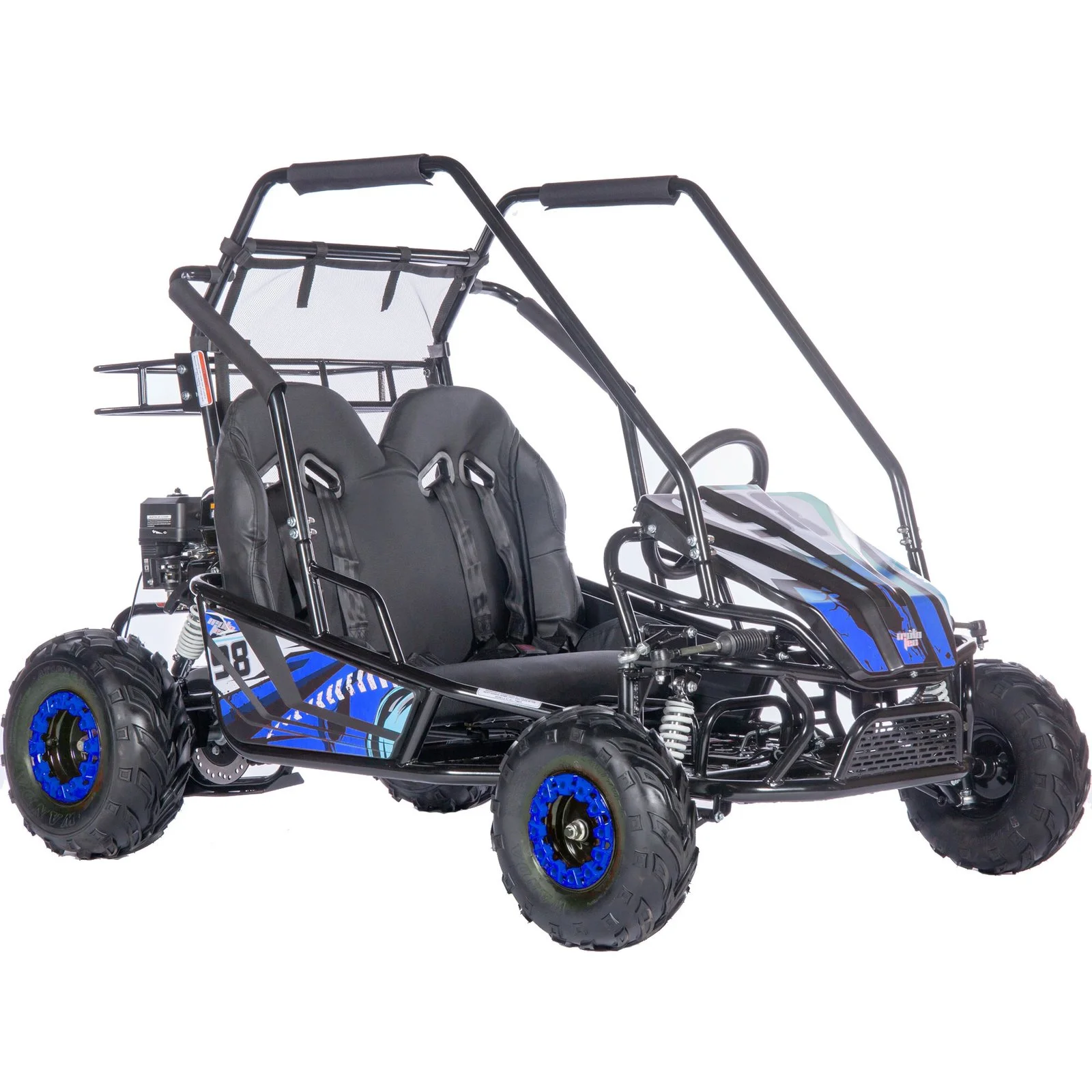 1-330.webp MotoTec Mud Monster XL 212cc 2 Seat Full Suspension Go Karts. - Image 1