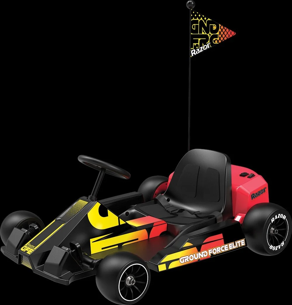 1-332.webp Razor Ground Force Elite Electric Go Karts. - Image 1
