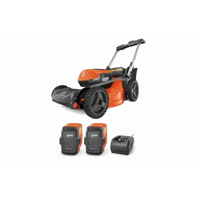 1-554.webp Husqvarna Lawn Xpert LE322R 40-Volt 21-in Self-Propelled Battery Push Mowers. - Image 1